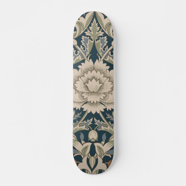 Skate Clássico de Flores do Jardim Floral William Morris (Frente)