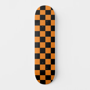 Skate Clássico Verificado (verificado) Laranja e Preto