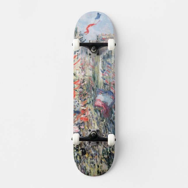 Skate Claude Monet | a rua Montorgueil, Paris (Frente)