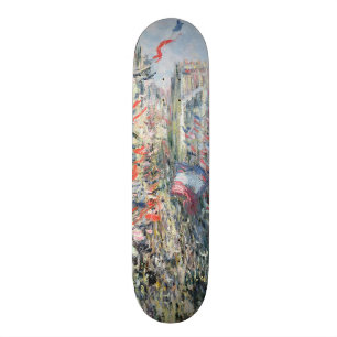 Skate Claude Monet   a rua Montorgueil, Paris