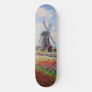 Skate Claude Monet - Campo de Tulipas na Holanda