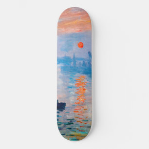 Skate Claude Monet - Impressão, Assalto do Sol