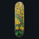 Skate Claude Monet - Jerusalem Artichoke Flowers<br><div class="desc">Jerusalém - Flores de Artichoke - Claude Monet,  Petróleo na Canvas,  1880</div>