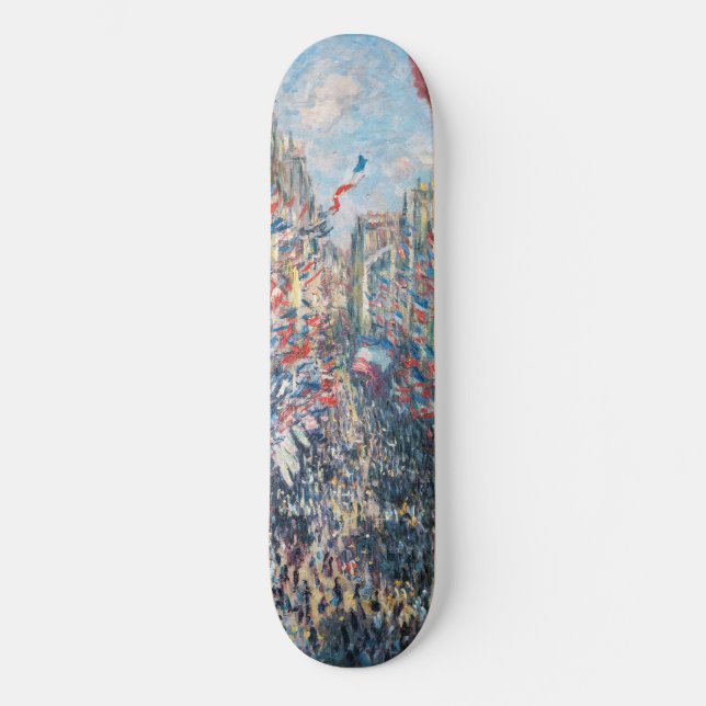 Skate Claude Monet - La Rue Montorgueil - Paris (Frente)