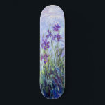 Skate Claude Monet - Lilac Irises / Iris Mauves<br><div class="desc">Lilac Irises / Iris Mauves - Claude Monet,  1914-1917</div>