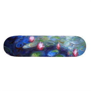 Skate Claude Monet: Lírios de água 2