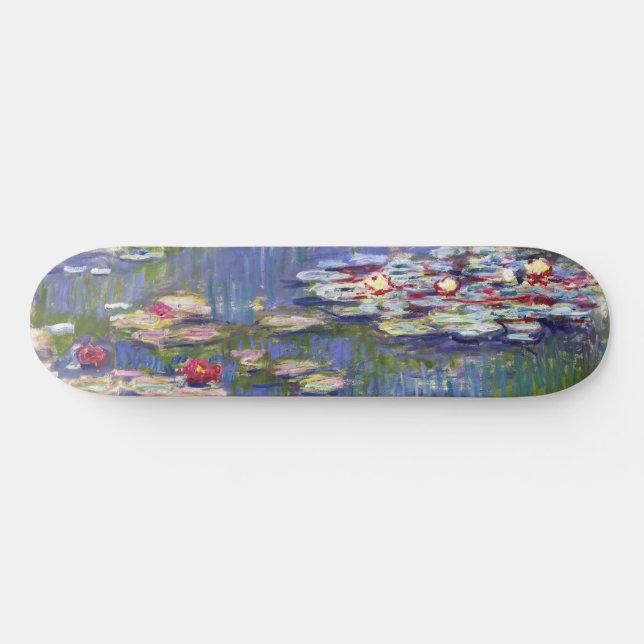 Skate Claude Monet - Lírios/Ninfas (Horz)