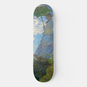 Skate Claude Monet - O Passeio, Mulher com Guarda-Sol