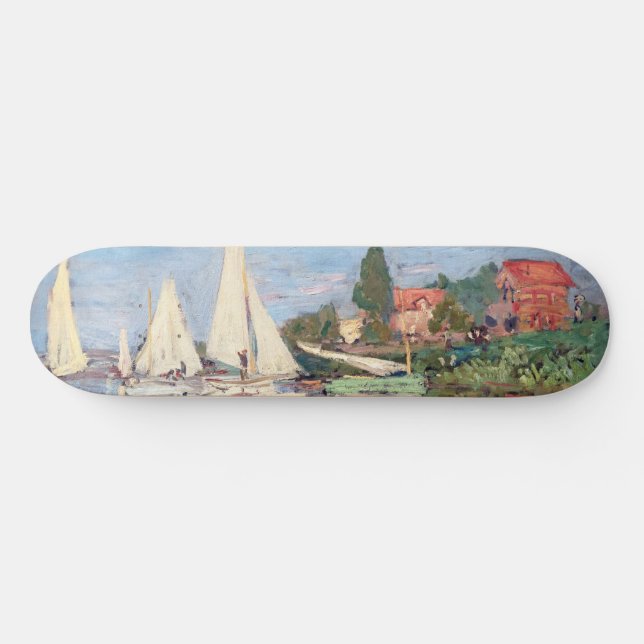 Skate Claude Monet - Regattas em Argenteuil (Horz)