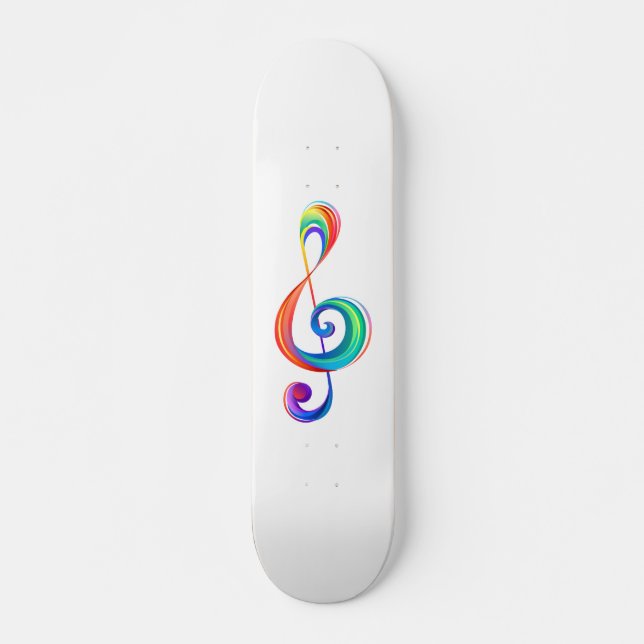 Skate Clef (trecho de arco-íris) (Frente)