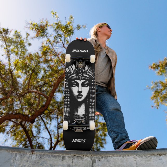Skate Cleópatra Personalizado (Ao ar livre 1)