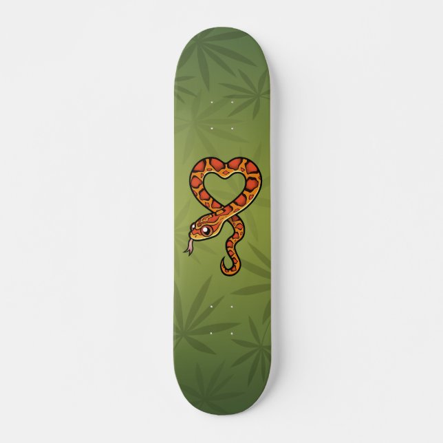 Skate Cobra de Desenho Animado (Frente)
