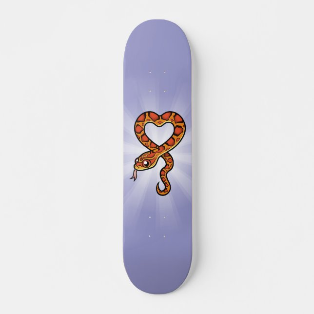 Skate Cobra de Desenho Animado (Frente)