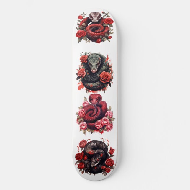 Skate Cobra Vermelha (Frente)