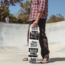 Skate Coelhinho quebrado no skate!