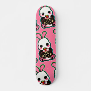 Skate Coelho Branco e Rosa Bonito, Coelho Coelho Branco,