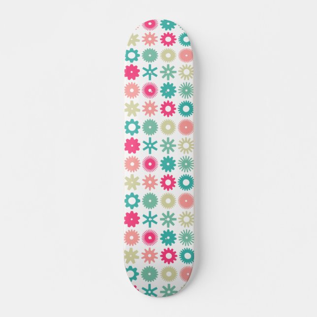 Skate Cogs - Cores 01 - em branco (Frente)