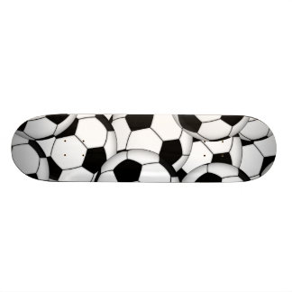 Skate Colagem de Bola de Futebol