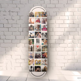 Skate Colagem de Fotos do Instagram de Tendência Legal d