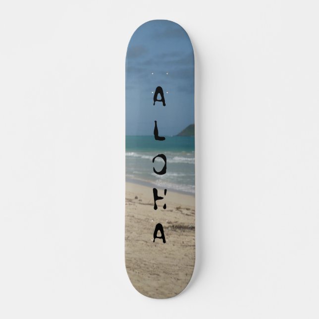 Skate Coleção Hawaii Aloha -  (Frente)