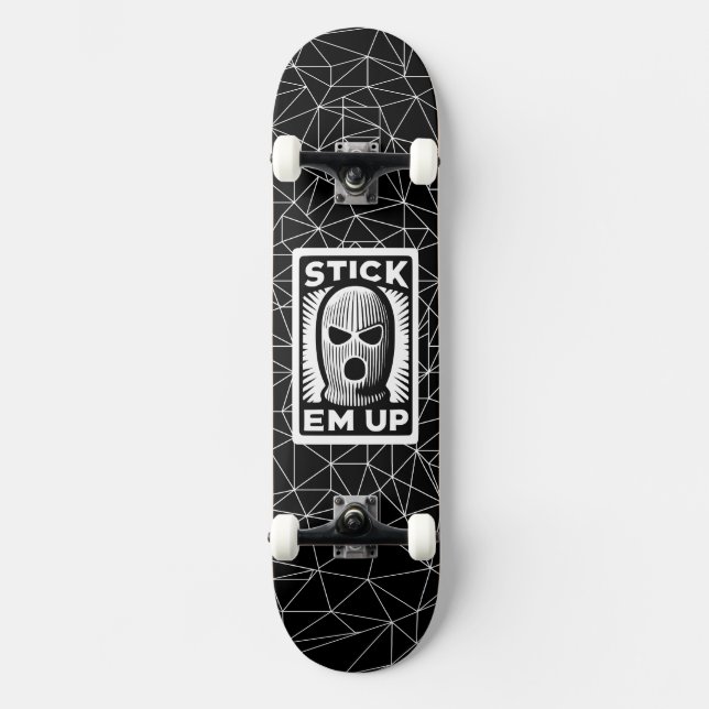 Skate Coloque-o para cima (Frente)