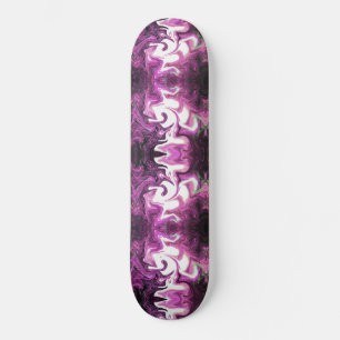 Skate color morado con blanco