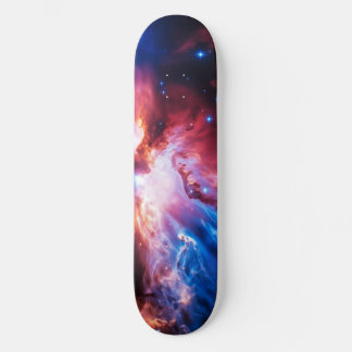 Skate Colorful Nebula Galaxy Space Stars Cosmic Universe