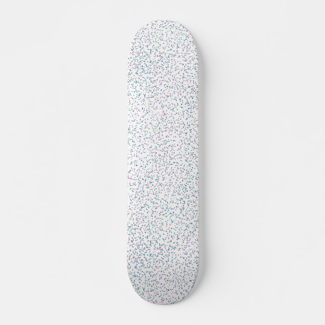 Skate Colorful Speckled Spring Dots  (Frente)