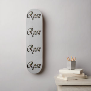 Skate Colorida Designed Ryan Name,