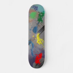 skate colorido