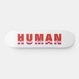 Skate Colunas de Sinalizador do Orgulho Lésbico LGBTQ Hu