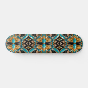 skate com Design de cores das Bahamas