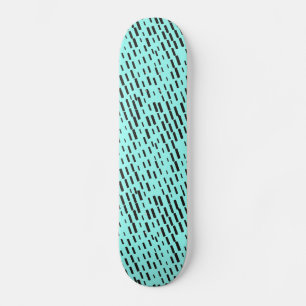 skate com impressão de abstrato preto.