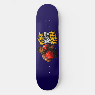 Skate Combata a boa luta da fé