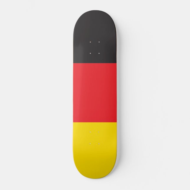 Skate Combinação de 3 Cores, Bandeira (Frente)