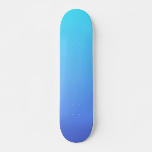 Skate Combinação de cores azuis com dois tons
