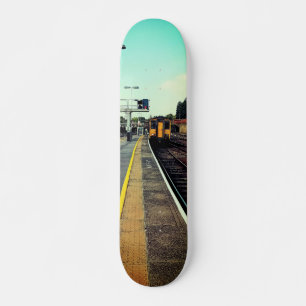 Skate Comboio na estação