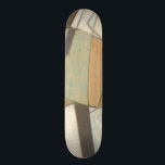 Skate Composição de abstrato com Cores Mudadas<br><div class="desc">As cores mudas desta composição de Norman Wyatt retornam às obras de abstrato de Piet Mondrian. Enquanto as tintas usadas são afinadas para baixo,  suas cores juntas falam alto e chamam a atenção para a peça. Compre sua cópia hoje!</div>