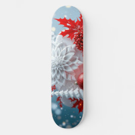 Skate Composição Flor de Inverno
