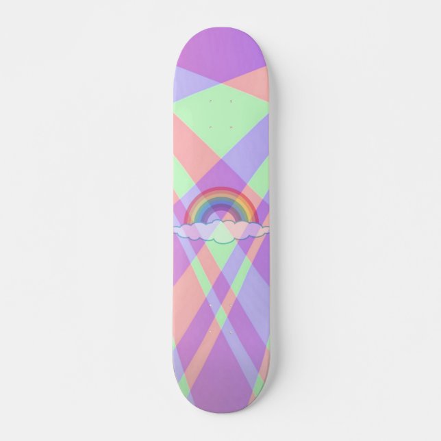 Skate Conselho deslizante Roxy Rainbow Signature Pro (Frente)