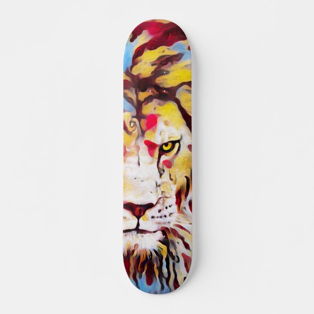 Skate Conselho do Juggalo Grafite Lion Element Pro Park (Frente)