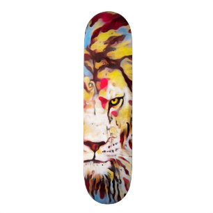 Skate Conselho do Juggalo Grafite Lion Element Pro Park