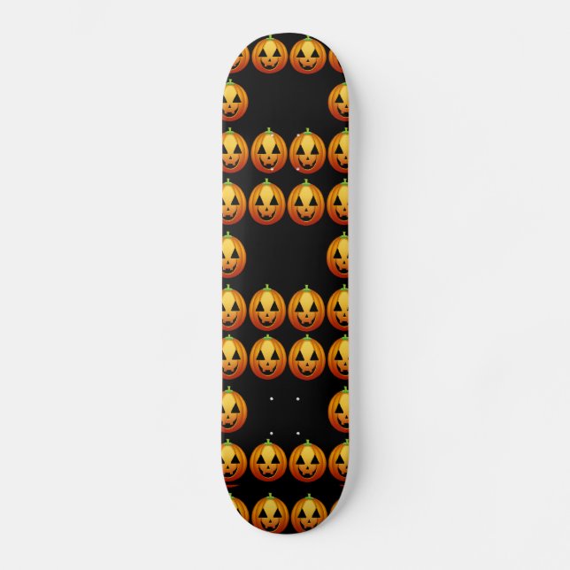 Skate Conselho Halloween Pumpkins (Frente)