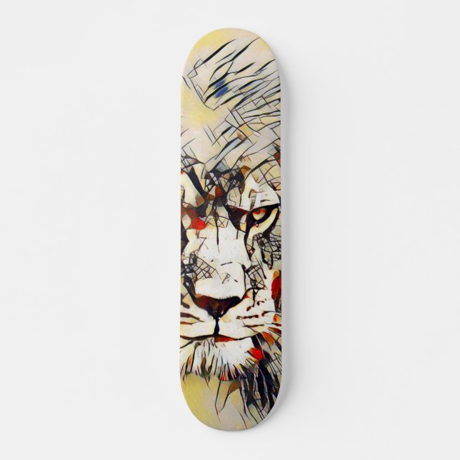 Skate Conselho Pro Banger Personalizado do Lion de Eleme (Frente)