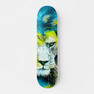 Skate Conselho Pro Banger Personalizado do Lion de Eleme