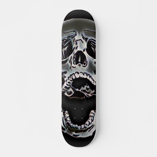 Skate Conselho Prolongado do Reaper Rider Personalizado  (Frente)