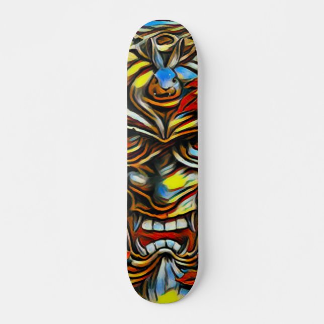 Skate Conselho Urbano Samurai Juggalo Personalizado Pro (Frente)