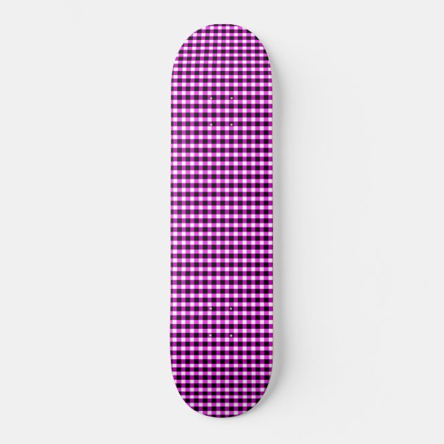 Skate Controlos Roxos E Pretos, Painéis De Pé (Frente)
