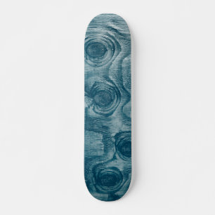 Skate Cool Painted Wood Grain Knot Texture
