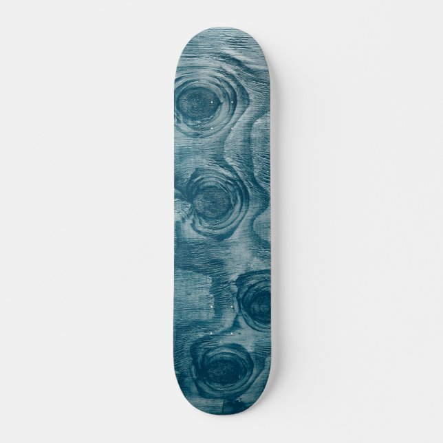 Skate Cool Painted Wood Grain Knot Texture (Frente)